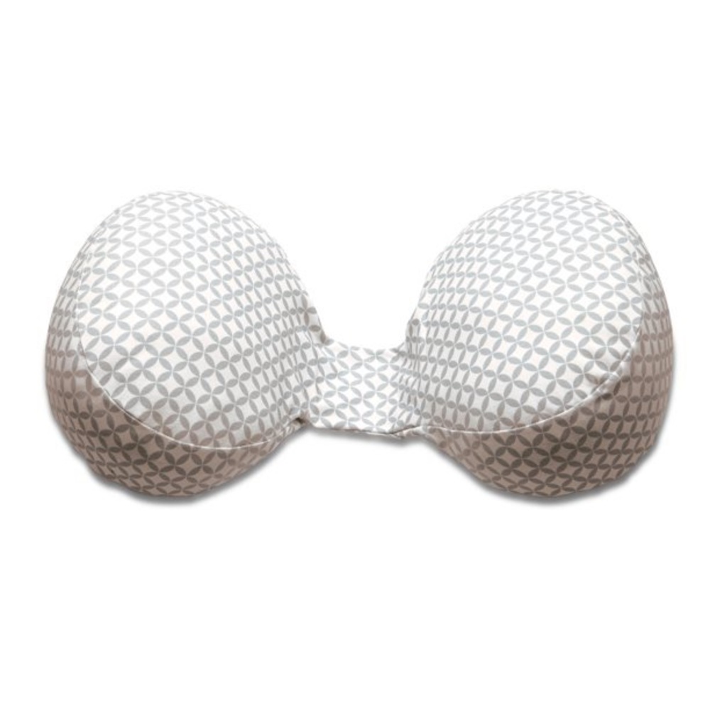 Boppy Maternity/Pregnancy Pillow - Gray and White Cover